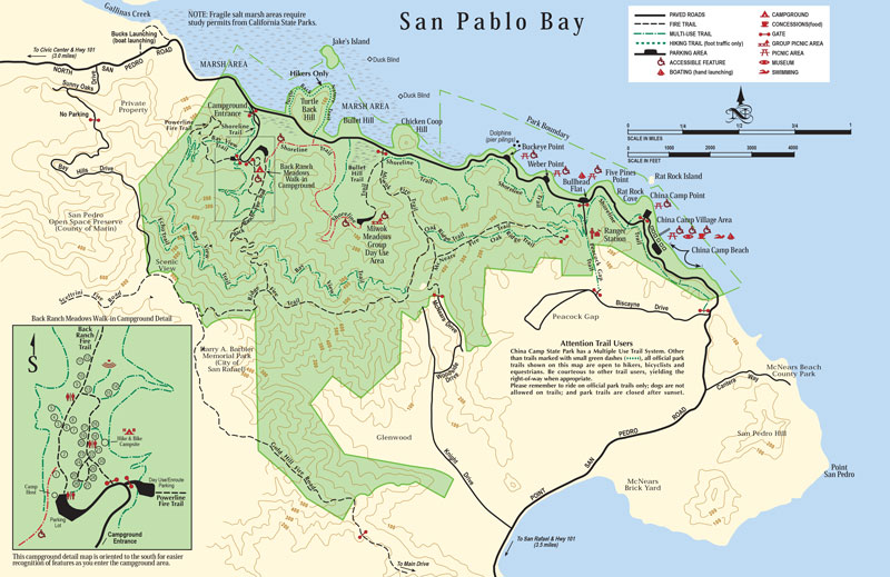 China camp trail map