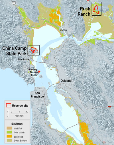 sfbay nerr map welcome page