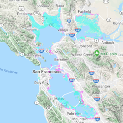 sea level rise map from the pacific institute